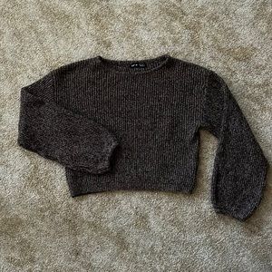 Cropped sweater